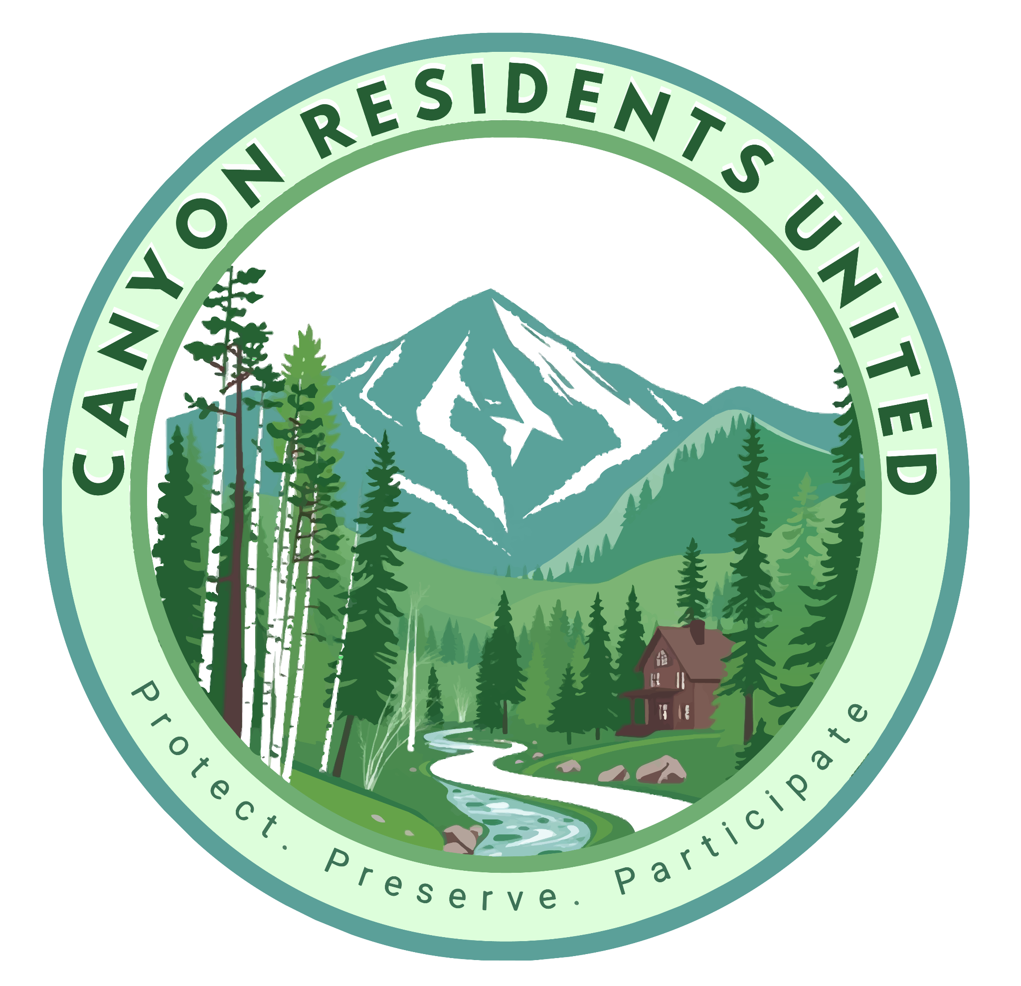 Canyon Residents United logo